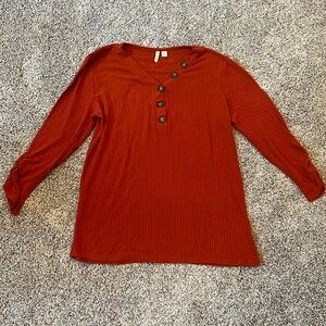 Cato medium orange shirt